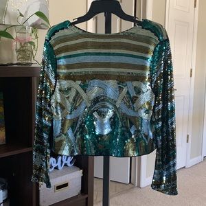 Small Sequins jacket from H &M